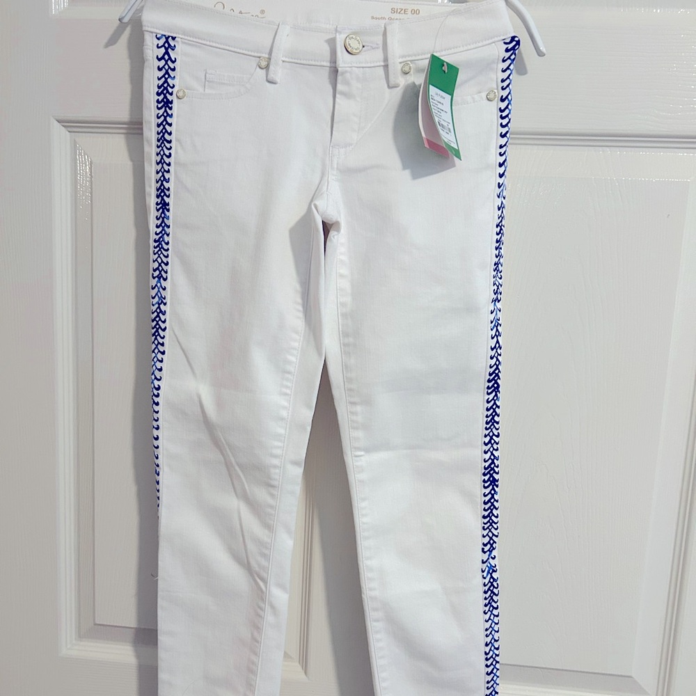 Lilly Pulitzer resort white jean